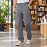 Adam Straight Leg Pants - Gray