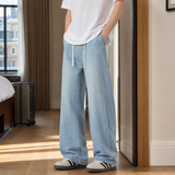 Florian Wide Leg Jeans - Light Blue