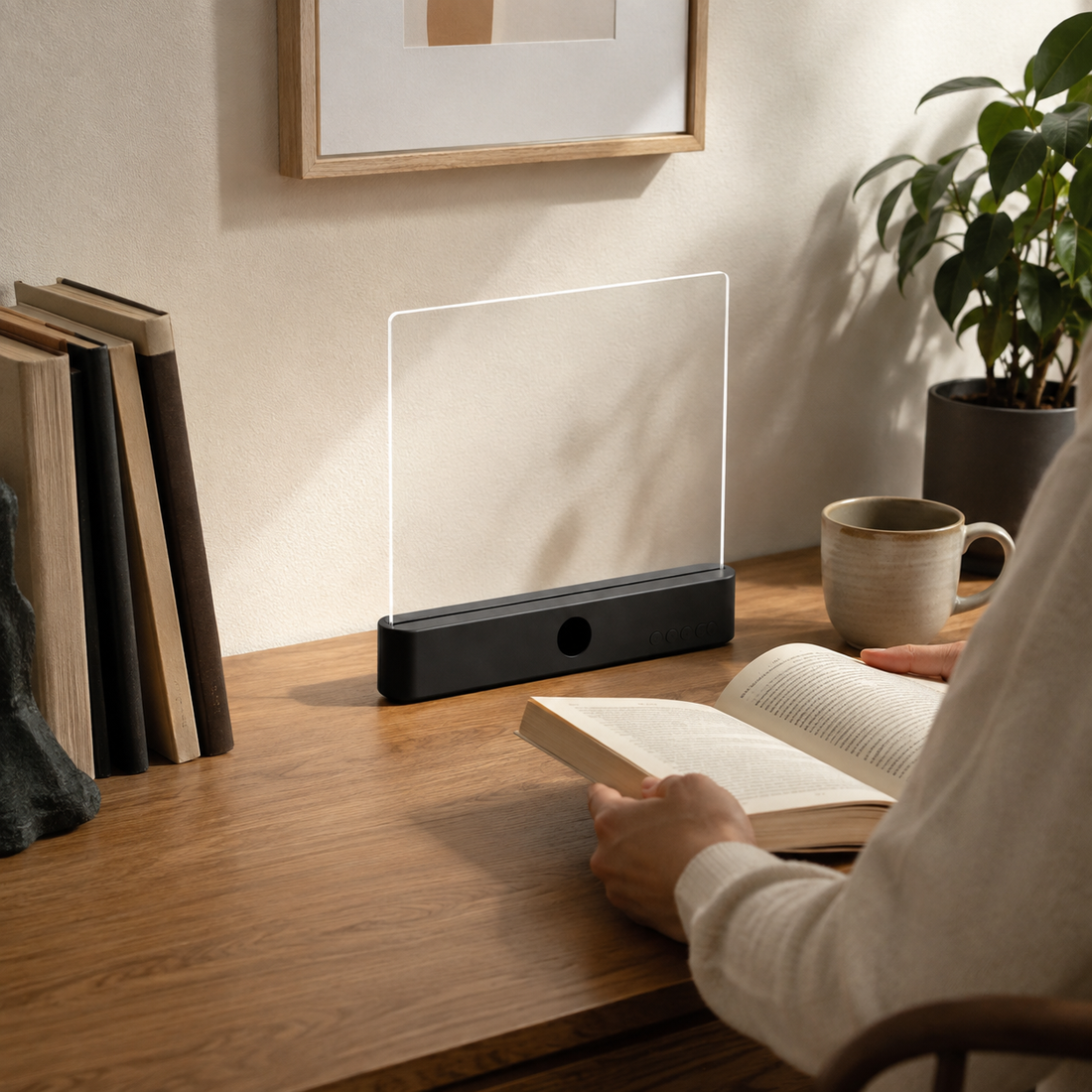 Silvermere Rechargeable Lamp - Styled Room Scene
