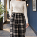 Plaid Black