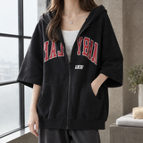 Bridget Zip Hoodie - Black