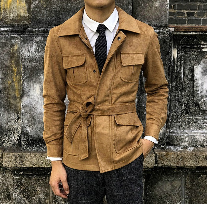 Whitburn Belted Jacket - Camel