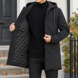 Romano Hooded Jacket - Black