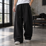 Caleb Wide Leg Pants - Black