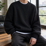 Knox Ribbed Sweater - Black