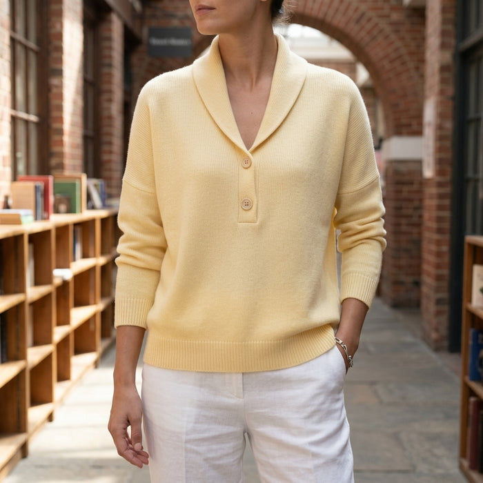 Livia Shawl Collar Sweater