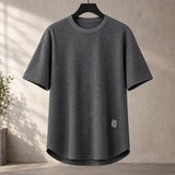 Austin Waffle T-Shirt - Dark Gray