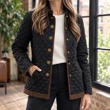 Lavinia-Rose Quilted Jacket - Black