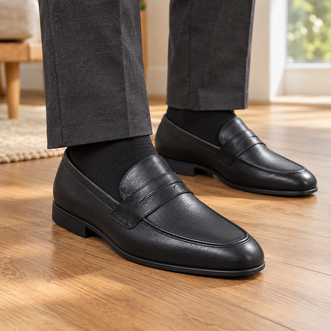 Ordelaffi-Torino Penny Loafers - Black