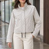 Rosemary-Jane Polka Dot Jacket - Off White