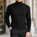 Mason Turtleneck Sweater - Black