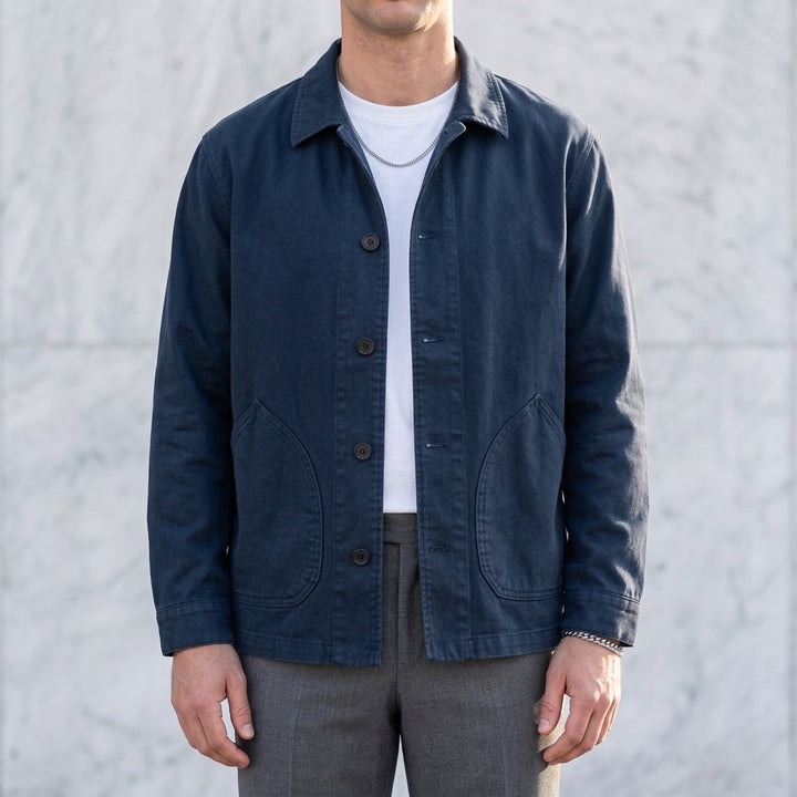 Dorian Workwear Jacket - Vintage Blue