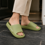 Cagliari Cushioned Slides - Green