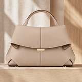 Matera Sculpted Handbag - Beige