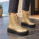 Lodovici-Vico Platform Boots - Gold