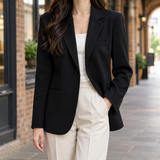 Roseline Tailored Blazer - Black