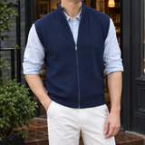 Pascal Ribbed Vest - Royal Blue