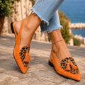 Orange And Leopard