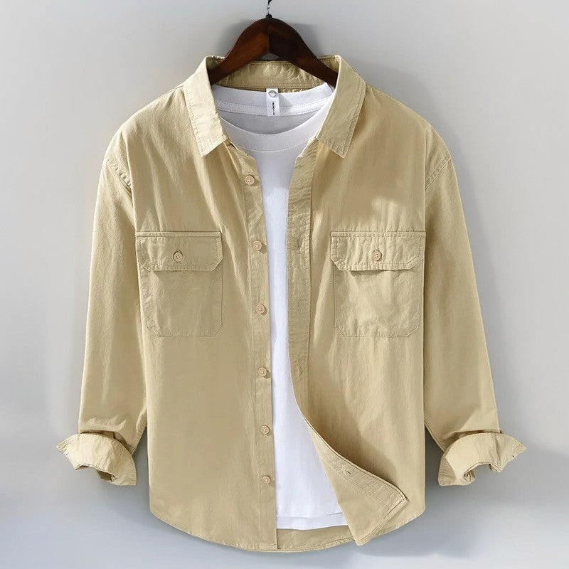 Montreal Pocket Shirt - Beige