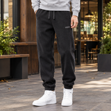 Romano Relaxed Jogger Pants - Black