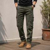 Dorian Relaxed Cargo Pants - Varen Green