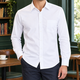 Burnaby Point Collar Shirt - White