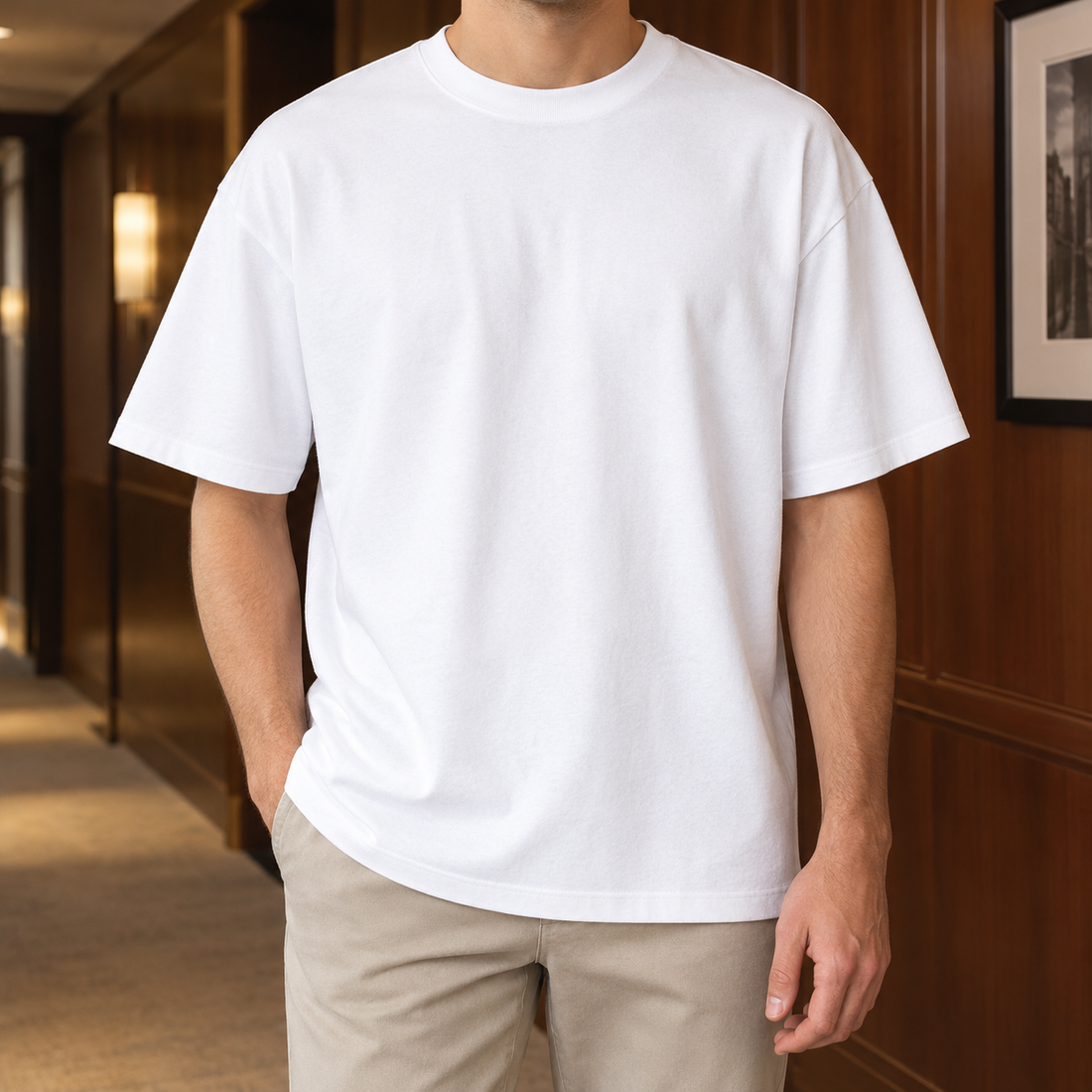 Octave Relaxed T-Shirt - White