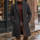 Carter Tailored Overcoat - Dark Gray