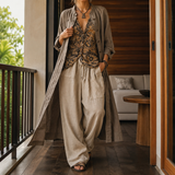Valencia Flowing Set - Camel
