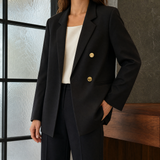 Quintina-Mae Tailored Blazer - Black