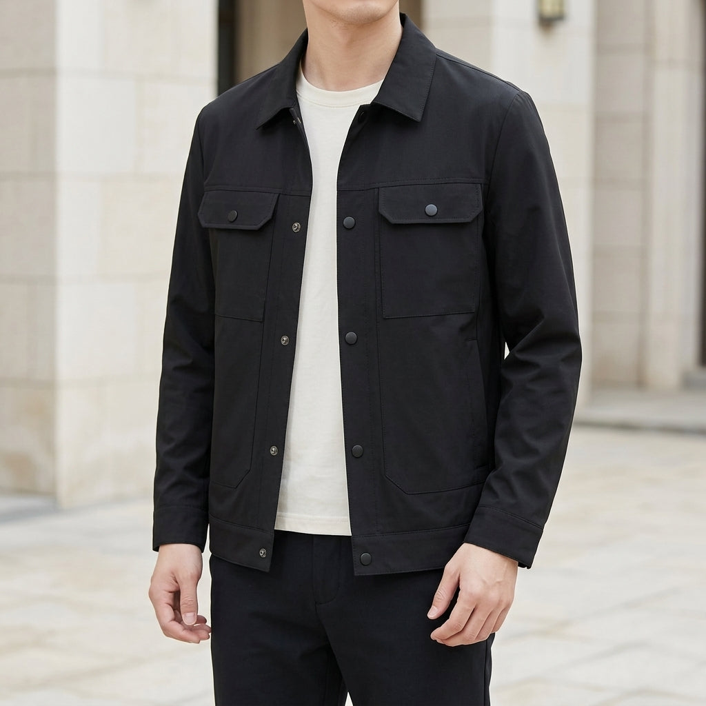 Hadrian Workwear Jacket - Black