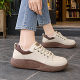 Loredan-Roma Platform Sneakers - Coffee Brown