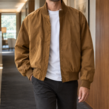 Mason Bomber Jacket - Brown