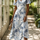 Renata-Kate High Low Dress - White