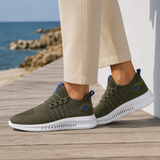 Santoro Knit Sneakers - Lead Alternate View