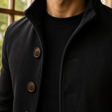 Magnus Ribbed Coat - Lead Product Detail