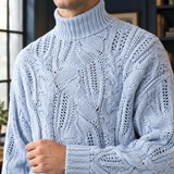 Carter Cable Knit Sweater - Lead Product Detail