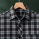 Oliver Square Collar Shirt - Lead Product Detail