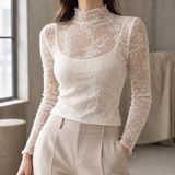 Anouk-Faye Mock Neck Top - Lead Product Detail