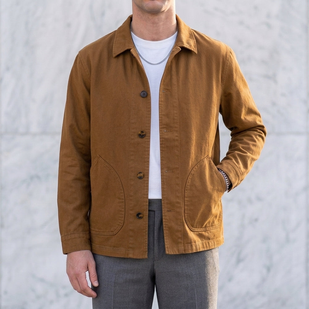 Dorian Workwear Jacket - Turmeric