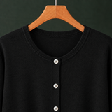 Danielle-Elise Round Neck Cardigan - Lead Product Detail