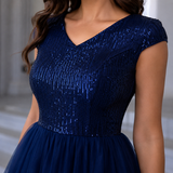 Francesca-Faye Sequin Maxi Dress - Lead Product Detail