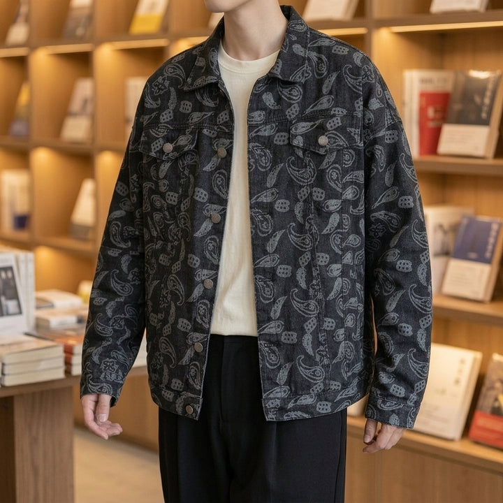 Conrad Paisley Jacket - Lead Alternate View