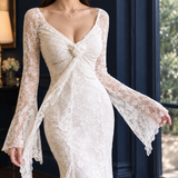 Natalie-Sage Lace Dress - Lead Product Detail