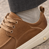 Foligno-Capri Leather Derby Shoes - Lead Product Detail