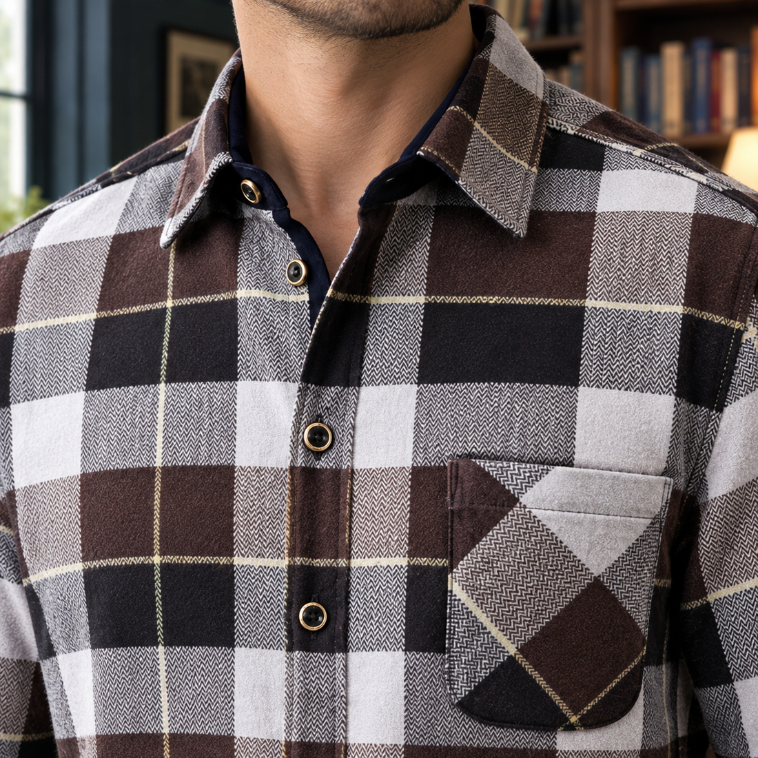 Knox Plaid Shirt - Lead Product Detail