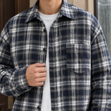 Blake Plaid Overshirt - Lead Product Detail