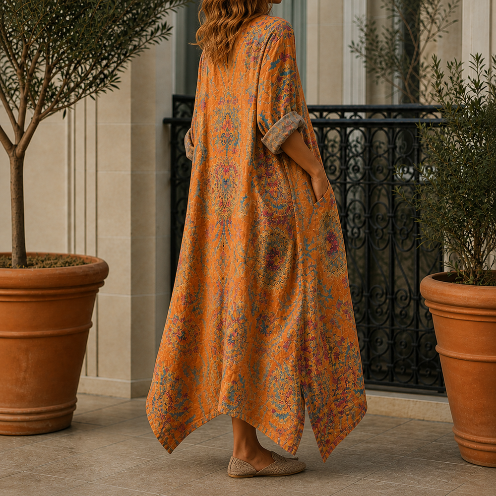 Cosima-Louise Balloon Hem Dress - Lead Alternate View