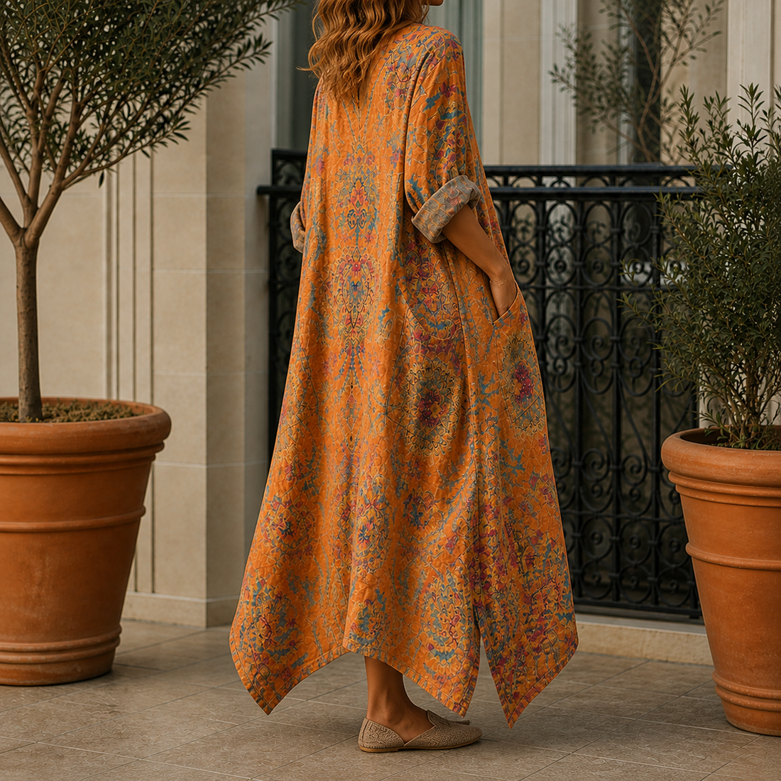 Cosima-Louise Balloon Hem Dress - Lead Alternate View