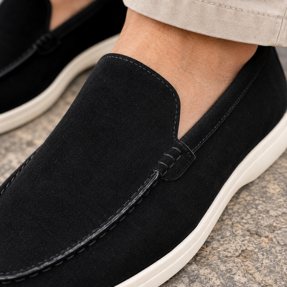 Ordelaffi Slip-On Loafers - Lead Product Detail